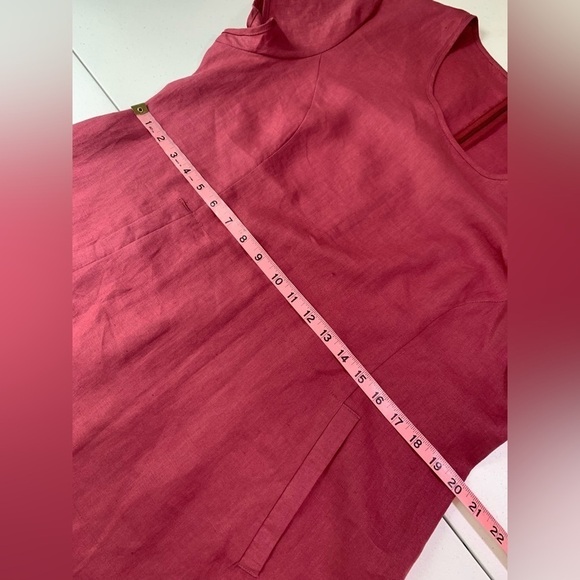 MASAI Nabla Linen Sheath Dress Boysenberry - Picture 8 of 10
